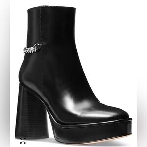 Michael Kors Mid Boot Chunky Heel